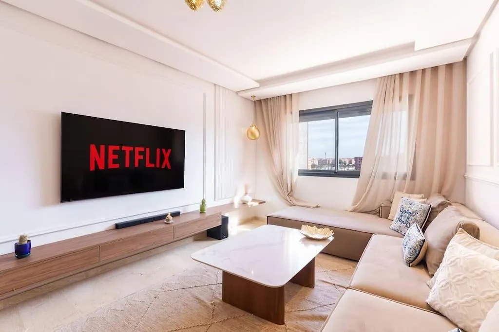 Luxury And Healthy Designed Apartment With Pool Μαρακές