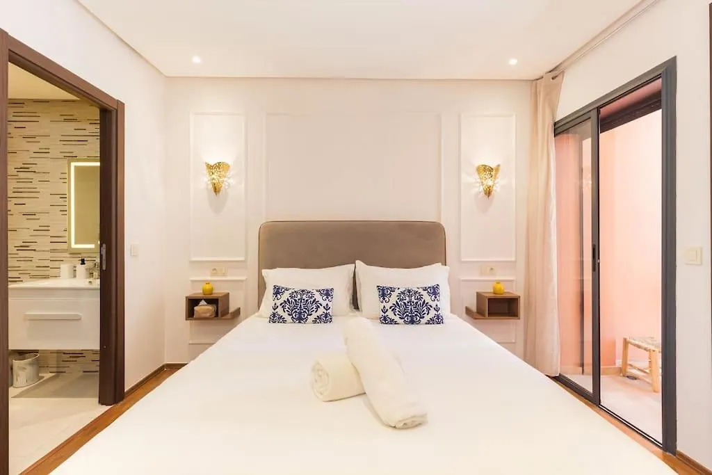 Luxury And Healthy Designed Apartment With Pool Μαρακές