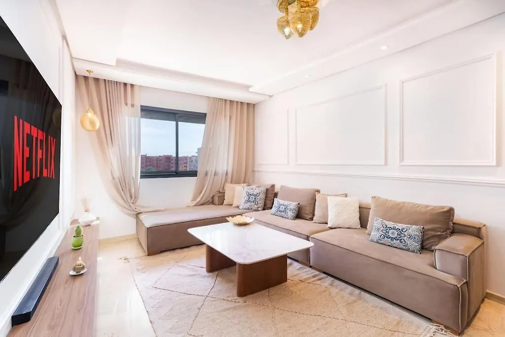Luxury And Healthy Designed Apartment With Pool Marrakesh 0*,  Morocco