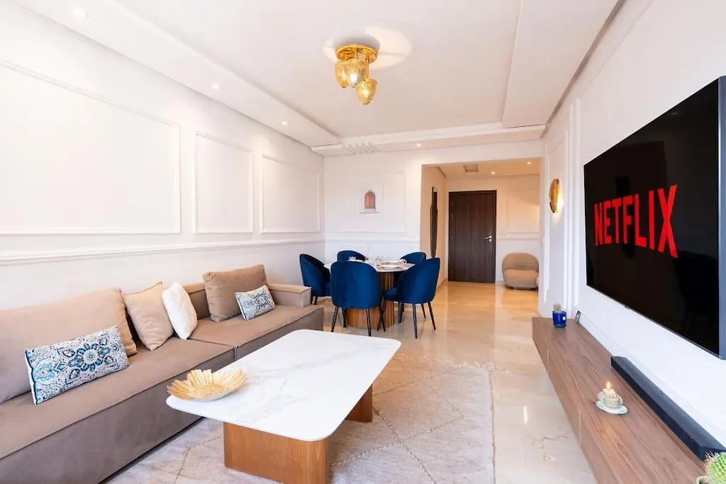 Luxury And Healthy Designed Apartment With Pool Marrakesh 0*,  Morocco