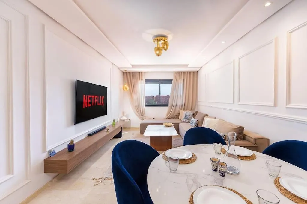 Luxury And Healthy Designed Apartment With Pool Marrakesh